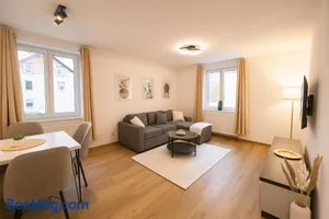 Image of Allgäu Suites - Innenstadt, Schlafzimmer, Küche, Parkplatz möglich, Dachterrasse