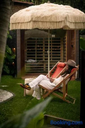 Image of Tiny home, Outdoor bath, Infrared Sauna, Fire pit