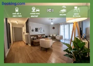 Image of Le Bord de Seine 5min à pieds Gare Parking Privé Gratuit