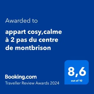 Image of appart cosy,calme à 2 pas du centre de montbrison