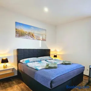 Image of Exklusive Ferienwohnung in Lingen Holthausen 2Zim, 2Badez,Küche,Balkon,Waschmaschine