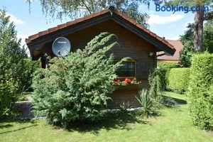 Image of Gemütliches Blockhaus, Waldblick, Nähe BER/SXF