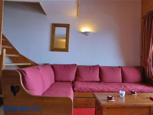 Image of Duplex 3 chambres avec balcon, skis aux pieds, WiFi et parking couvert - FR-1-352-1