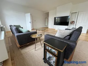 Image of Family Apartment with very large living room