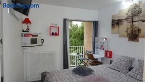 Image of Chambre 1 PERSONNE et STUDIO 1 personne Avec Entrée Libre et Salle de Bain Privée