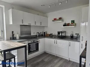 Image of Luxury 1-Bed Apartment with balcony & Free parking