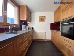 Image of Appartement cosy au cœur de Praz-Sur-Arly - 5 pers, proche centre et pistes, parking et casier ski - FR-1-603-35