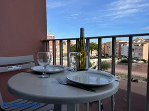 Image of Studio Centre avec Piscine, Balcon et Proximité Plage, 2 Personnes - FR-1-702-3