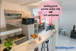 Image of T3 Lumineux, 5pers, 2 chambres, wifi et parking