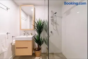 Image of Modern Compact Studio Separate Bathroom