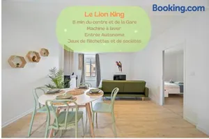 Image of Lion King Appart 65 m2 tout inclus, rénové, Calme, parking facile