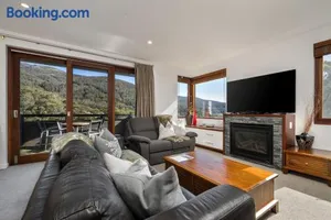 Image of Elevation 2 bedroom with guest room gas fire and mountain views