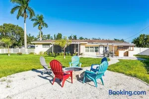 Image of Riverside Retreat: Deck Bar, FirePit, Boat Parking