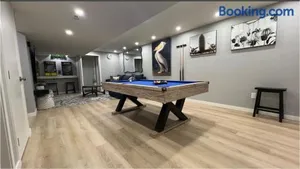 Image of Modern 5BR, Kid-Friendly Home In Poconos with Pool Table