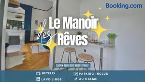 Image of VOYAGE AU CALME à 10 Minutes du centre avec PARKING INCLUS et FIBRE, IDÉAL SOLO et PRO