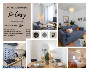 Image of Le Cosy magnifique T2 neuf Centre ville Gare 800 m