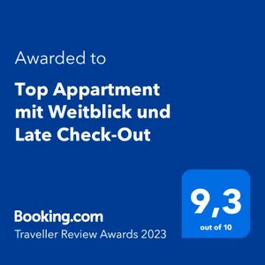 Image of Top Appartment mit Weitblick und Late Check-Out inklusive aktivCARD
