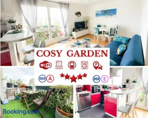 Image of - Le COSY GARDEN - Proche RER A et E - Paris Disney - Parking et WIFI Gratuit ! Family SPECIAL OFFER