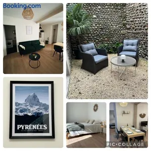 Image of Le patio : Appartement chic 3 chambres au cœur de Pau