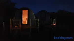 Image of The Fox Pod at Nelson Park Riding Centre Ltd GLAMPING POD Birchington, Ramsgate, Margate, Broadstairs, also available we have the Pony Pod and Trailor Escapes converted horse box