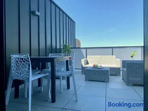 Image of Appartement 3 pièces avec terrasse, proche plage, parking, ascenseur – Pornichet - FR-1-306-1226