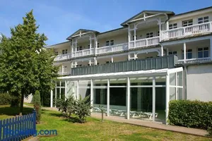Image of Ferienwohnung mit Balkon, gratis Nutzung vom AHOI Erlebnisbad und Sauna in Sellin - Haus Strandeck FeWo 20