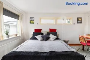 Image of Authentic Dutch Houseboat in Amsterdam Zuid