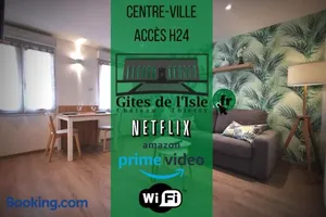 Image of Gîtes de l'isle Centre-Ville - WiFi Fibre - Netflix, Disney, Amazon - Séjours Pro