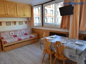 Image of Studio Les Menuires pour 4 pers avec animaux admis et casier à skis - FR-1-452-231