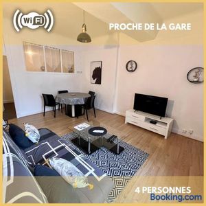 Image of La Halte, Proche gare, Cosy, Spacieux