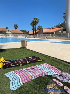 Image of Bel appartement côté Port avec Piscine & Tennis proche Plage