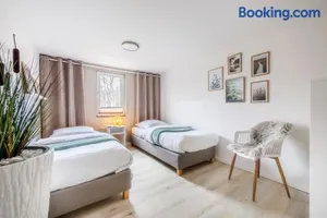 Image of modernes Ferienhaus Sonnendeck 70 QM I Strandnah I Terrasse I 2 Schlafzimmer I Nähe Werbellinsee