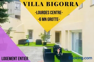 Image of Villa Bigorra Lourdes centre Le Sanctuaire La Grotte , parking