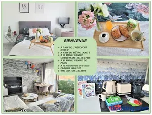 Image of Magnifique appartement 10 min de Paris - Parking privée Gratuit