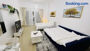 Image of Spacious Studio with balcony Trafalgar Central tower International city Dubai