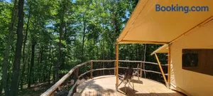 Image of Private place for rest in the forest Tent 1 Forrest Cump