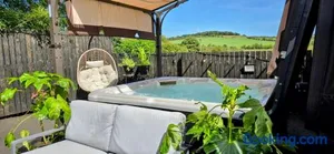 Image of The Green Monkey Lux Suite at The Grumpy Schnauzer B&B Private Hot Tub, Gym, Breakfast, Stunning!