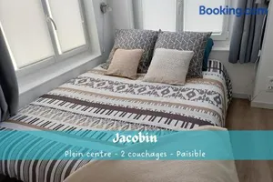 Image of Jacobin-centre ville-paisible-2 couchages