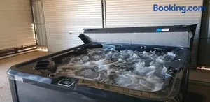 Image of Moongazer King bed powered country river