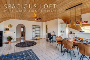 Image of Stylish loft with balcony, quiet and spacious