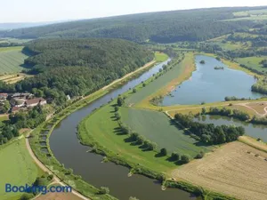 Image of Ferienwohnung MW 75 m2 Höxter Weserbergland Weser 2 Bäder Terrasse Wäsche Endreinigung