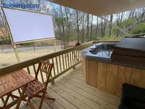 Image of Ramblin Rose Camper - Theater - Hot-Tub - Fire Pit