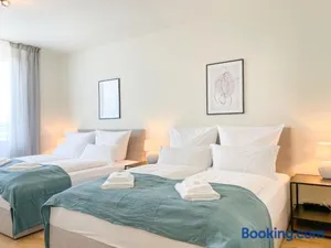 Image of E&K living - 6 pers - design apartment - fair - SKY-TV - parking