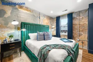 Image of Opulent Loft on Main St -Walk to Stone Mtn Park!
