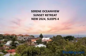 Image of Coastal Serene Oceanview Sunset Retreat