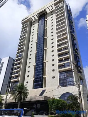 Image of flat apt mobiliado beira mar