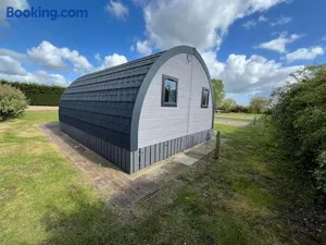 Image of Windmill Glamping Pod with Hot tub - The Hideaway
