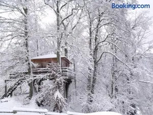 Image of Cabane perchée avec terrasse, sauna et BBQ à Ferdrupt - FR-1-589-770