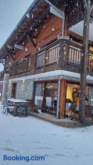 Image of T3 rez-de-jardin avec fitness, sauna et tennis - village et ski à pied