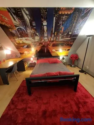 Image of bel appartement 50 m2 aux portes de STRASBOURG de 1 à 5 personnes chez particuliers avec 2 sdb coin cuisine-repas et kitchinette Prix négociable pour 1 personne